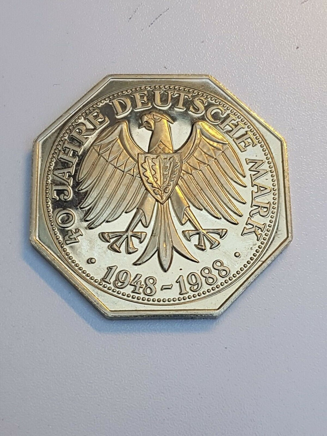 UNC 40 Jahre Deutsche mark 1988 Excellent Condition Coins | Etsy