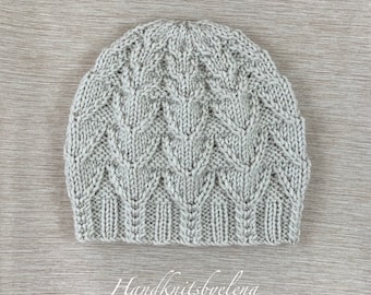 Knitting Pattern Hat "Hope", Sizes 3-6 months, 1-3 Years and Child/Adult Instant Download