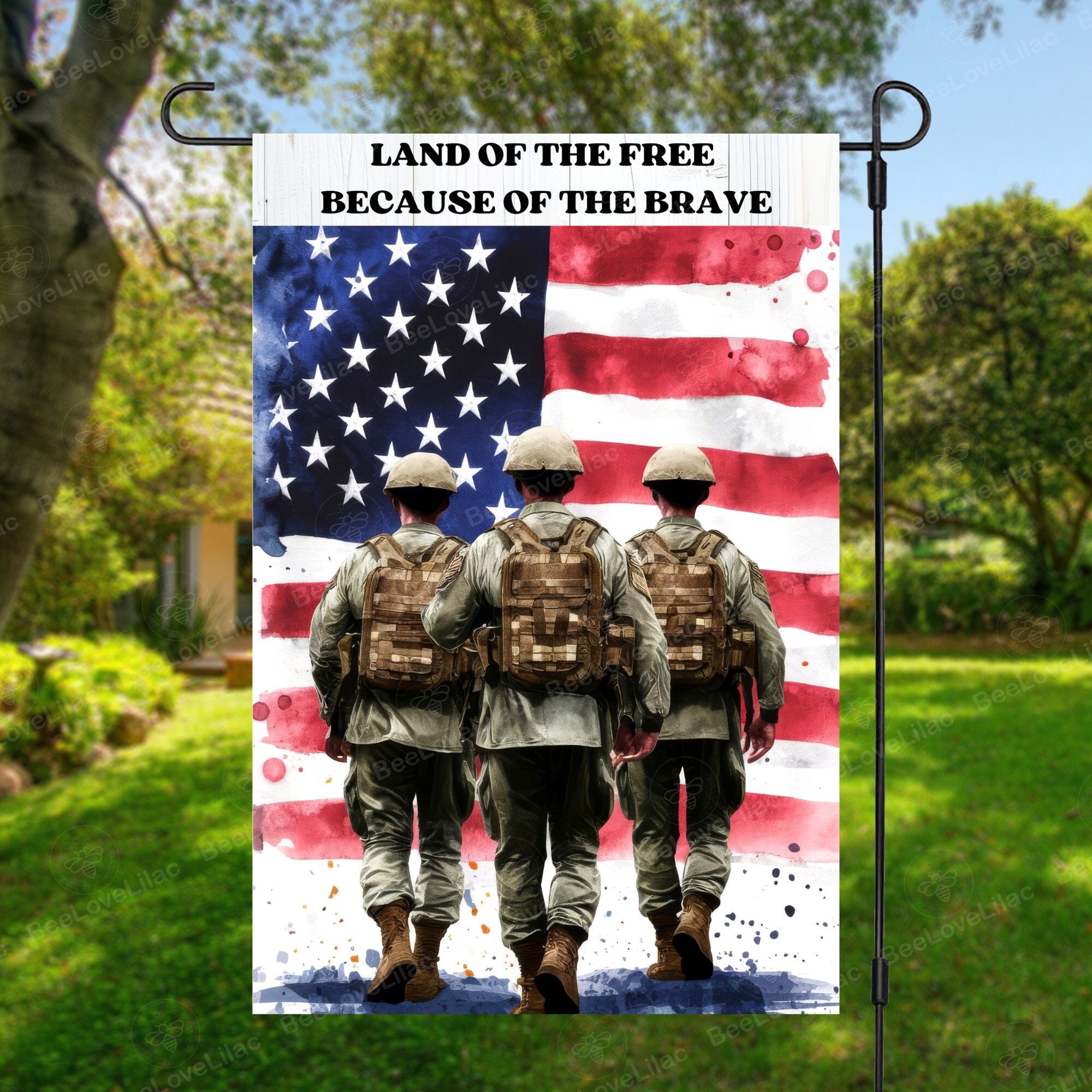 Discover Memorial Day Garden Flag, Patriot Day, Independence Day, Military Veteran Flag