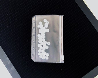 Pocket/PM Plastic Zippered Sleeve