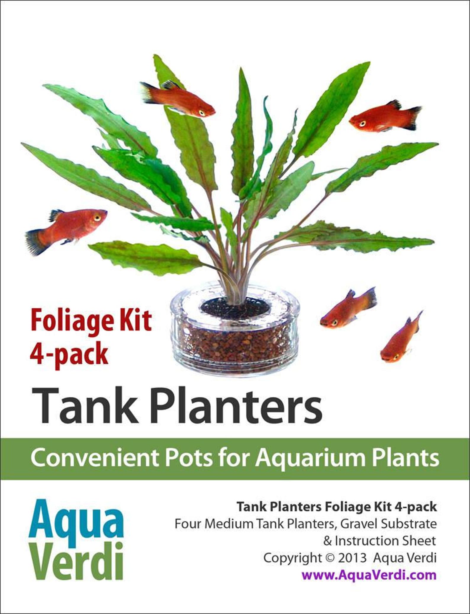 Tank Planters Foliage Kit 4pack Etsy
