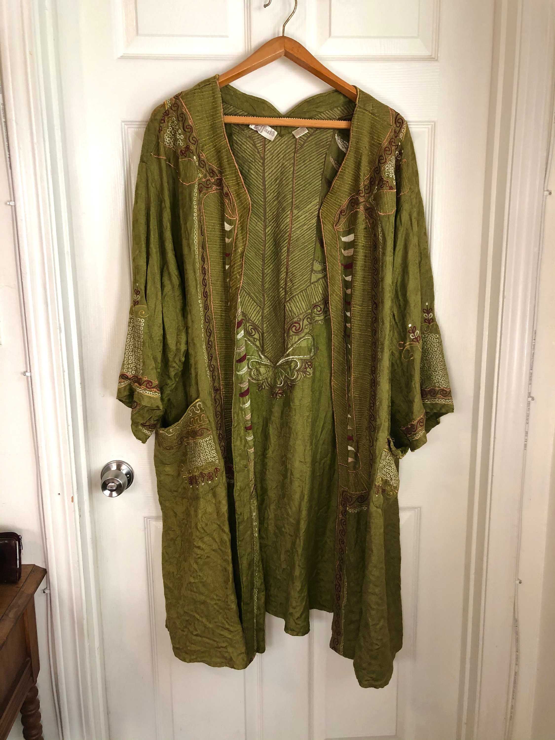 vintage duster robe