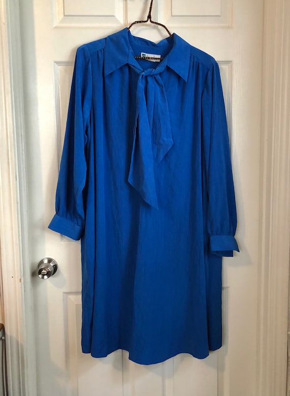 Vintage plus size dress 80s 3X 4X