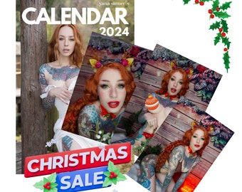 CHRISTMAS SALE Calendar + Prints Bundle