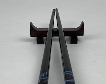 Handmade rosewood chopstick rests / stands