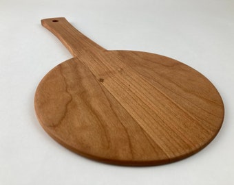 Cherry mini pizza peel / bread paddle, toaster oven size