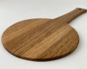 Oak mini pizza peel/bread paddle handmade