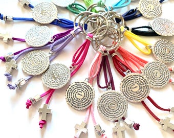 Llavero padre nuestro / Regalo primera comunión / llavero regalo catolico / llavero regalo invitados / pack llavero / llaveros al por mayor