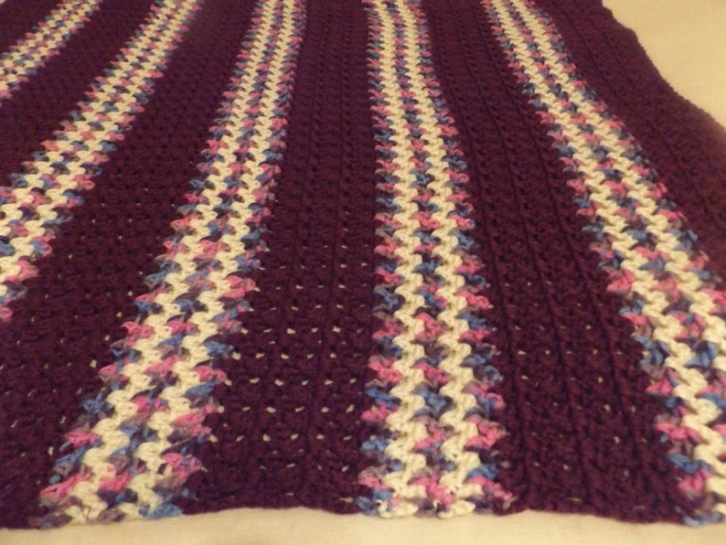 Crochet Blanket, Lapghan, Wheelchair Blanket, Reading Chair Blanket, 34