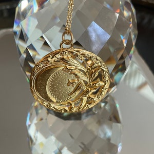 Brass Medallion Pendant