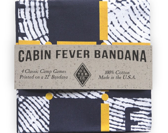 Cabin fever Bandana - Colter Adventure Co.