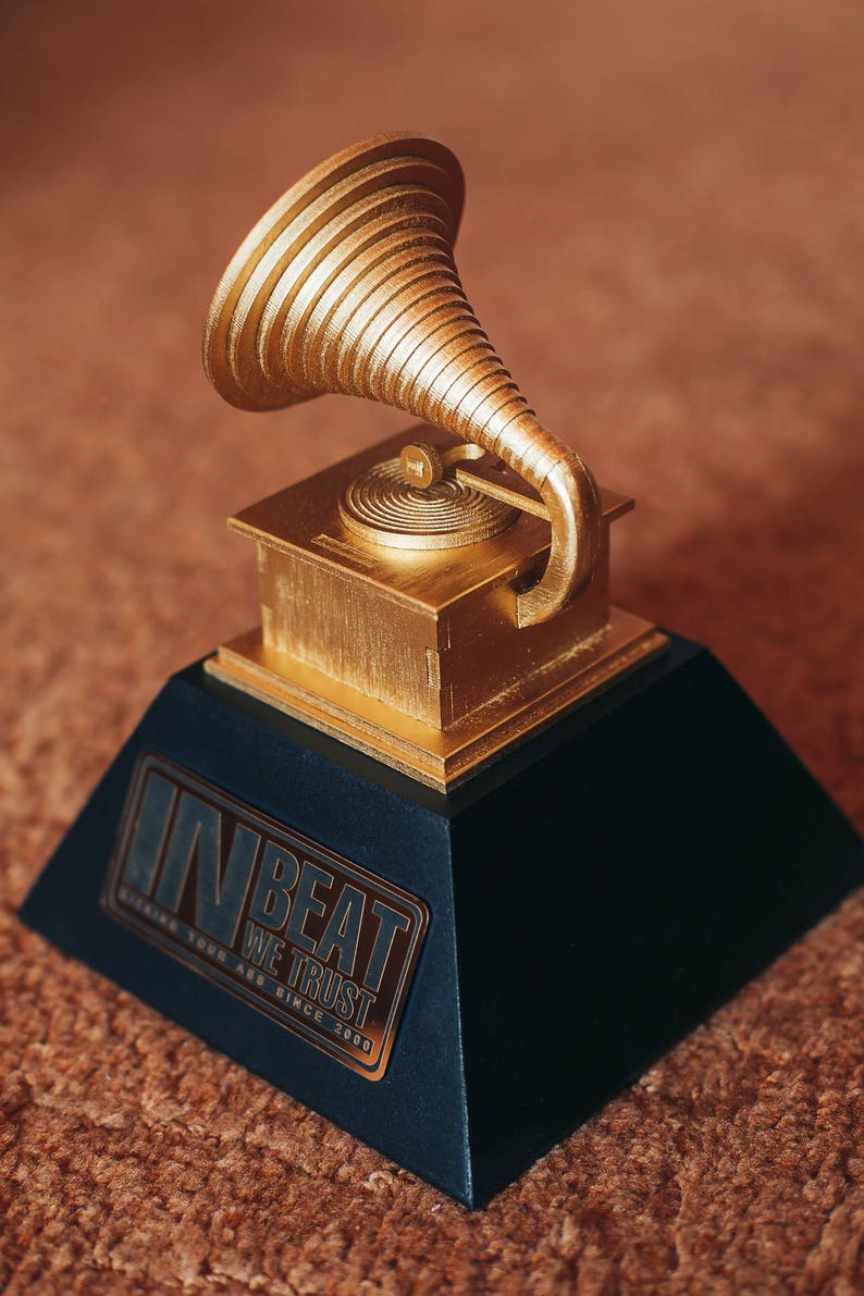 Grammy Award Figure Trophy Replica Statue Statuette Real Original Size