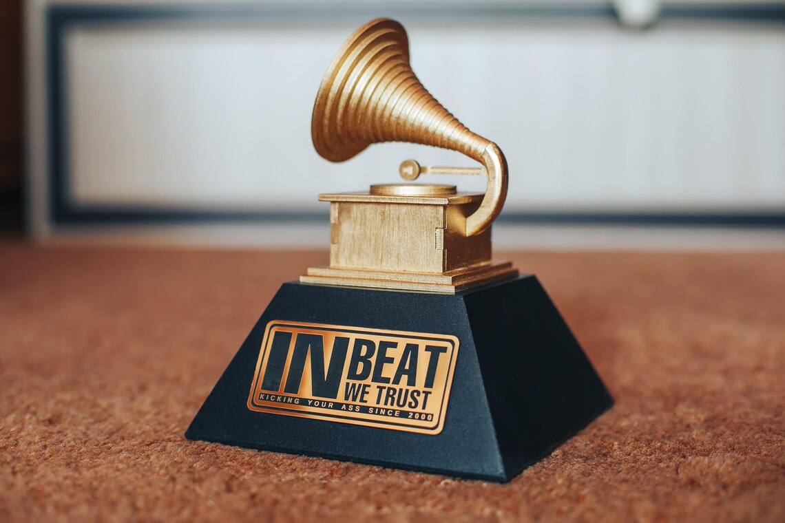 Grammy Award Figure Trophy replica statue statuette real Etsy