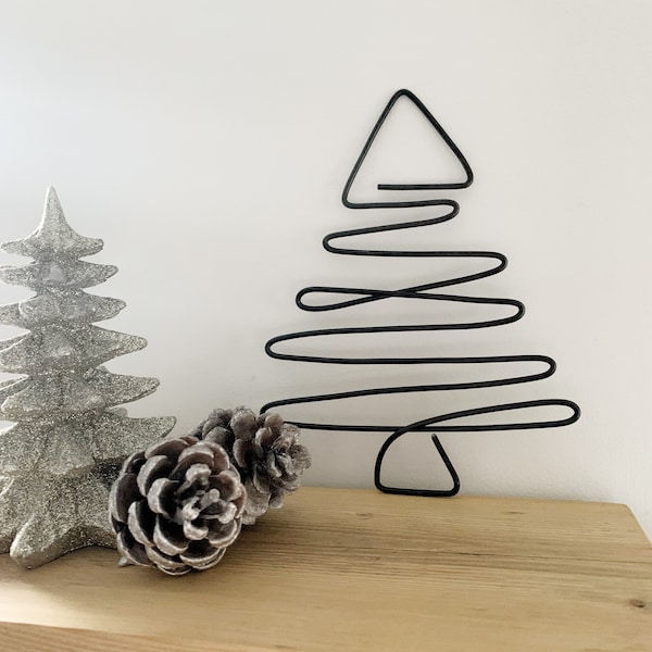 Wire Christmas Tree - Christmas Tree Decoration - Wire Art