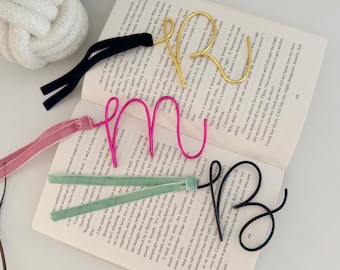 Personalised Letter Wire Bookmarks
