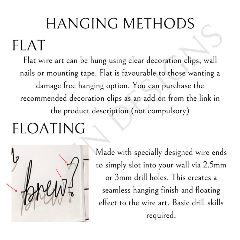 Custom Wire Wall Art: Personalised Sign image 7