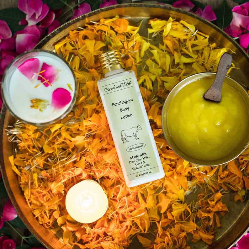 Ayurvedic Body Lotion / Skin care / Winter Care / Dry Skin / Etsy