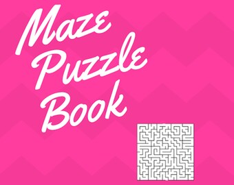 Book of 50 Mazes,honeycomb Maze,download &amp; Print Maze Puzzle Book,mazes ...