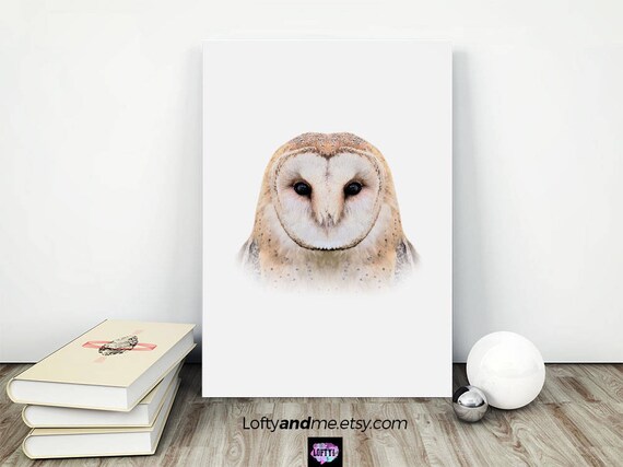 Owl Print Nursery Owl Print Owl Printable Forest Animal Nursery Decor Woodlands Print Owl Decor Baby Room Black And White Art Prints