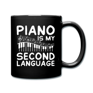 Piano Mug. Piano Gift. Piano Player Gift. Pianist Coffee Mug. Coffee Mug. Piano Coffee Mug. Musician Gift. Music Mug. Piano Player Mug