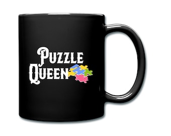 Regalo para amantes de los rompecabezas. Taza de rompecabezas. Taza de crucigrama. Taza de café con crucigramas. Regalo de rompecabezas. Divertida taza de rompecabezas. Regalos de rompecabezas. Tazas de rompecabezas #d1207