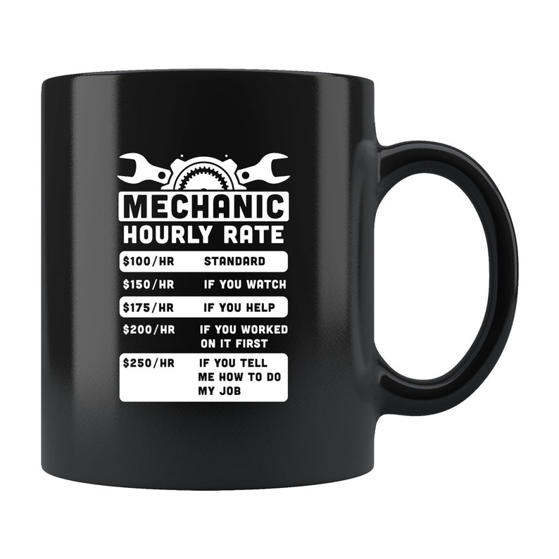 Tasse à café mécanicien. Tasse de mécanicien. Cadeau de mécanicien. Cadeau de mécanicien