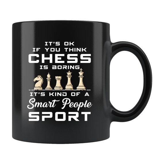 Funny Chess Mug. Chess Coffee Mug. Chess Gift Idea. Chess Player Gift.  Chess Player Mug. Chess Sport Mug. Chess Pro Mug #b421
