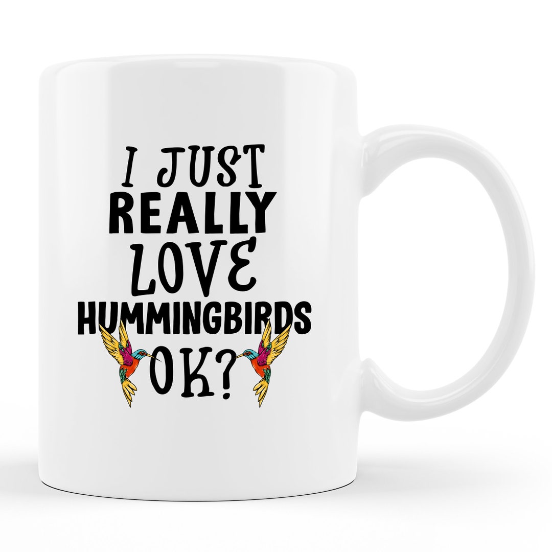 Hummingbird Mug. Hummingbird Gift. Hummingbird Coffee. Hummingbird Cup
