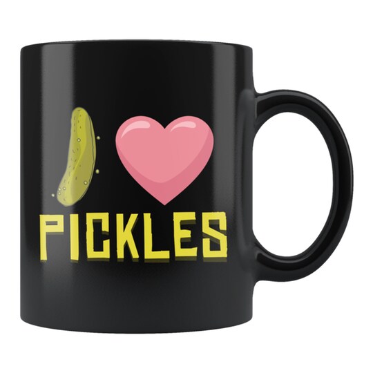 Pickle Lover Gift, Pickle Mug, Pickle Gift, Vegetarian Mug, Vegetarian Gift