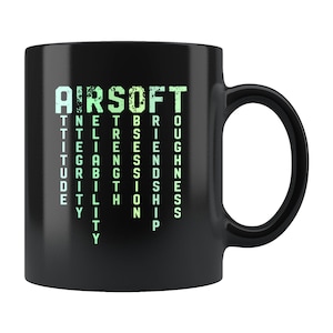Airsoft Definition Mug. Airsoft Gift. Airsoft Player Gift. Airsoft Player Mug. Airsoft Team Mug. Airsoft Team Gift. Paintball Mug #b500
