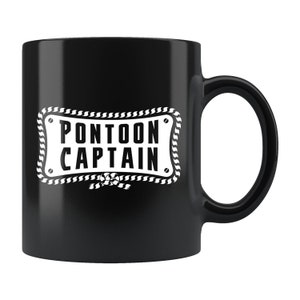 Ponton Tasse. Ponton Geschenk. Ponton Kapitän Tasse. Ponton Kapitän Geschenk. Pontonboot Geschenk. Pontonboot Tasse. Fluss Tasse. See Geschenk #b309