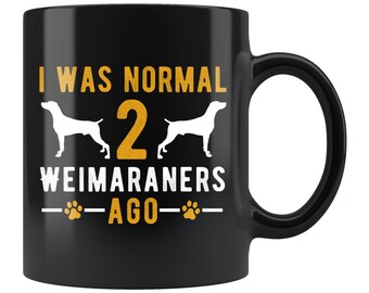 weimaraner mug