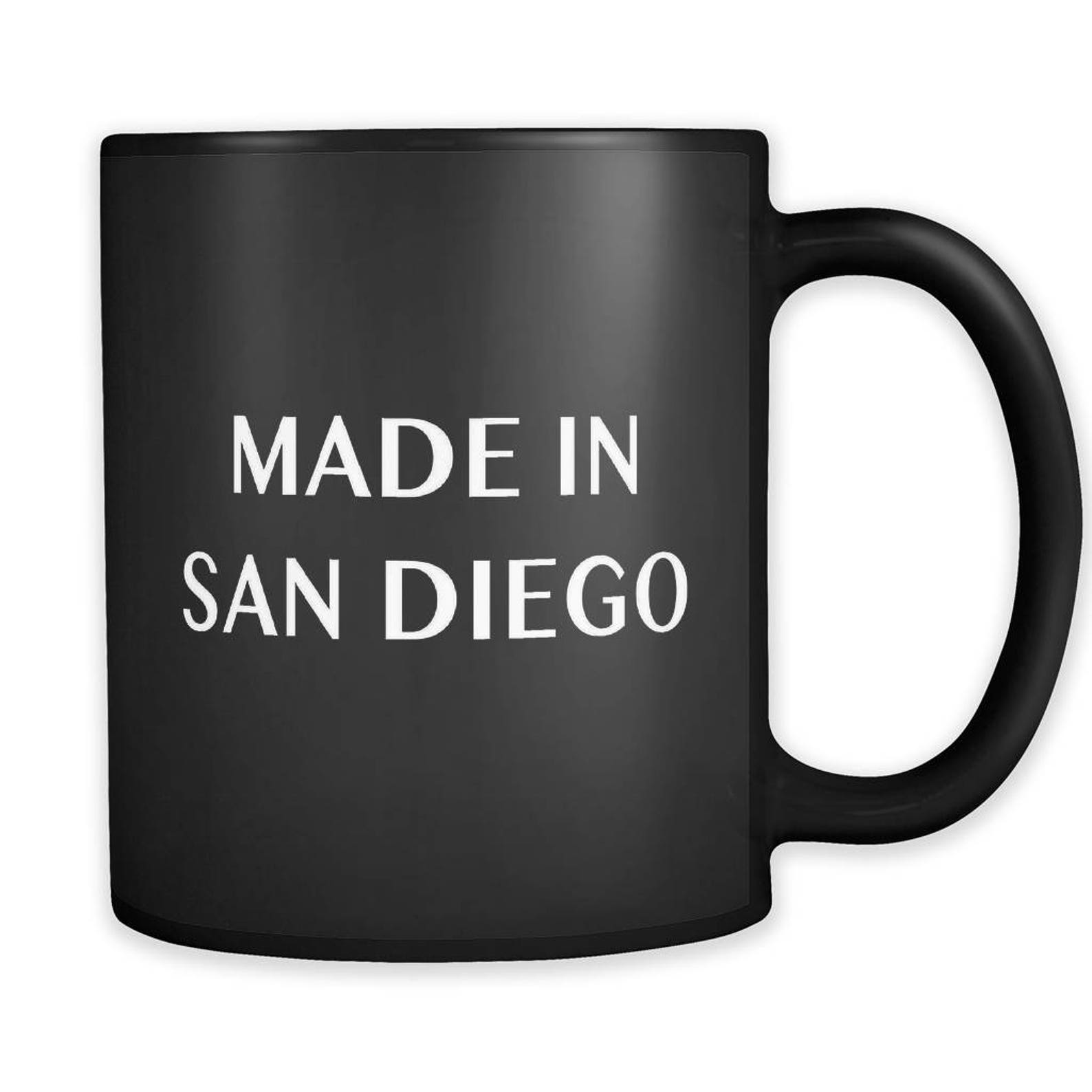 Made in San Diego Mug San Diego Resident Gift San Diego Etsy