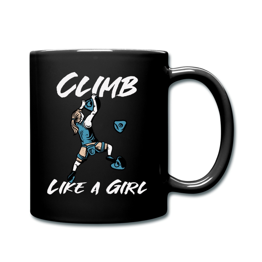 Climber Mug. Rock Climber Mug. Rock Climber Gifts. Gift for Climber