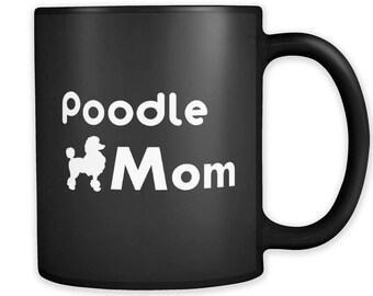Caneca engraçada da mãe da caniche. Presente para mãe poodle. Caneca para mamãe Poodle. Caneca de café da mãe da caniche. Presente para a mãe Poodle. Canecas engraçadas. Caneca Caniche. Caniche #a073