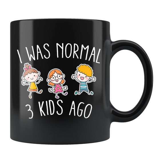 Mom Of 3 Mug Three Kids Mug Three Kids Gift Mom Mug Mom Of 3 Gift Announcement Mug Gift For Mom Birthday Gift Tired Mom Mug #d205