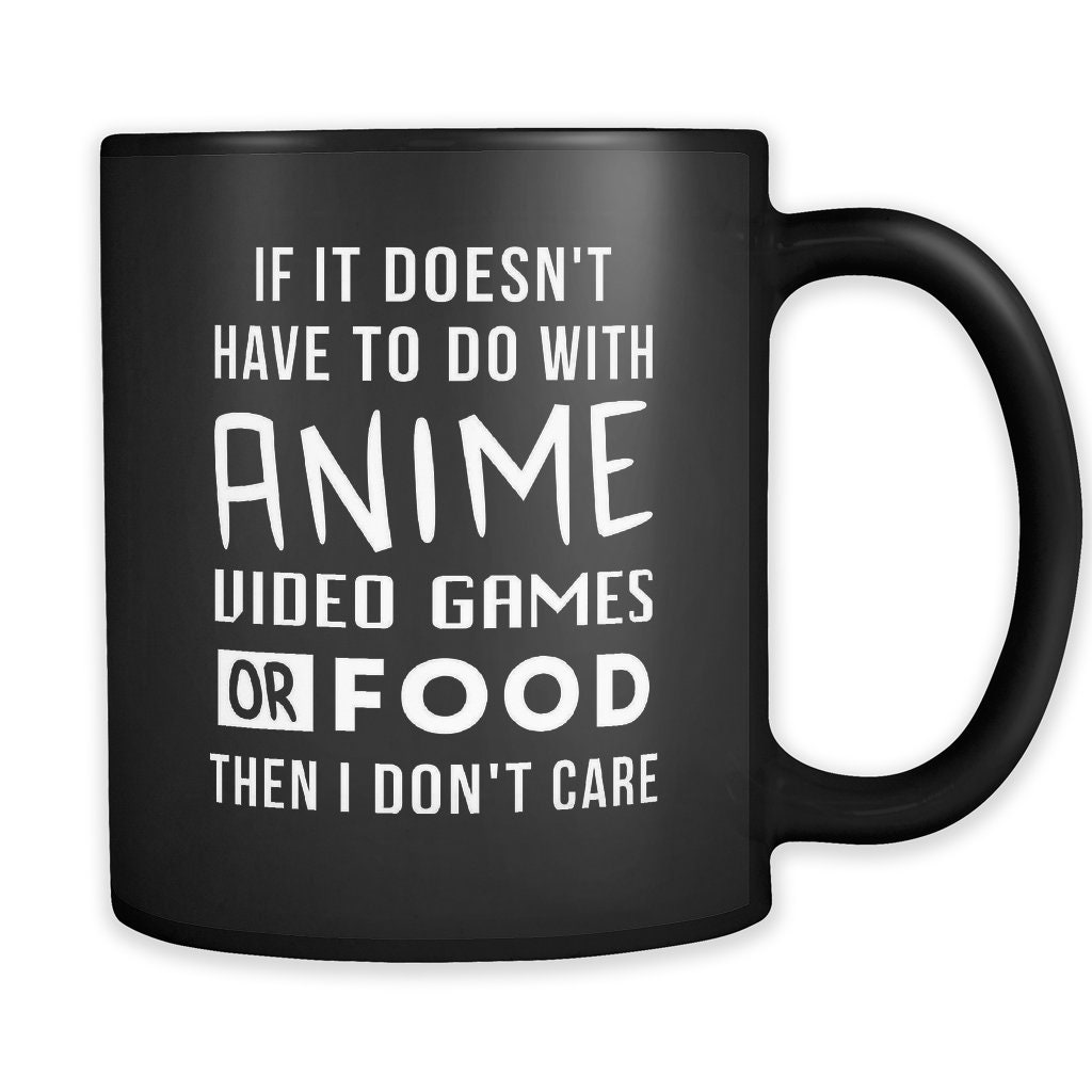 Anime Mug Video Game Mug Anime Gifts Video Game Gifts Gaming Etsy