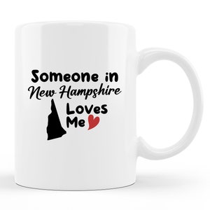 Hampshire Becher. Hampshire Geschenk. NH Baby Becher. NH Baby Geschenk. Zustand Becher. Zustand Geschenk. Liebe Becher. Liebe Geschenk. Familien Becher. Familien Geschenk