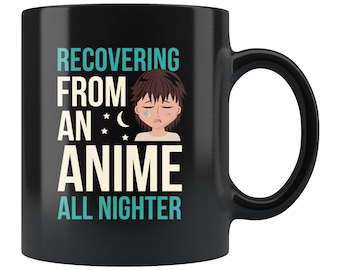 Anime Mug Manga Mug Vintage Anime Mug Funny Anime Mug Anime Coffee Mug Anime Mugs Japanese Mug Japanese Gift #d149