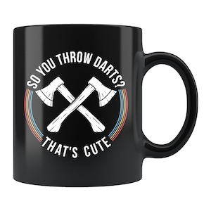 Axe Throwing Gift. Axe Throwing Mug. Axe Throw Mug. Axe Mug. Hatchet Throwing Mug. Gift for Axe Thrower. Axe Thrower Mug #d88