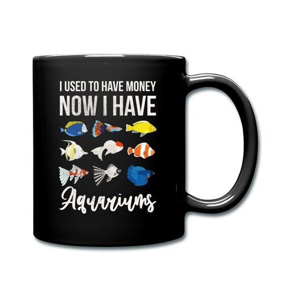 Aquarium Mug. Fish Tank Mug. Fish Lover Mug. Gift Ideas. Fish Mug