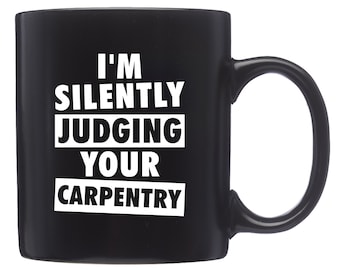Taza de carpintero. Regalo de carpintero. Taza de carpintería. Regalo de carpintería. Taza de carpintería. Regalo de carpintería. Regalos comerciales. Taza Amante del bricolaje