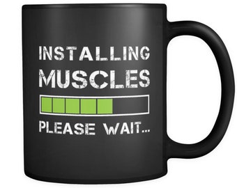 Weight Lifting Gift Workout Gift Workout Mug Gym Gift Gym Mug Personal Trainer Gift Bodybuilder Gift Bodybuilder Mug Installing #a533