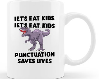 Grammar Mug. Grammar Gift. English Teacher Gift. Punctuation Mug. Funny Grammar Cup. Teacher Appreciation. Grammar Coffee #d1708