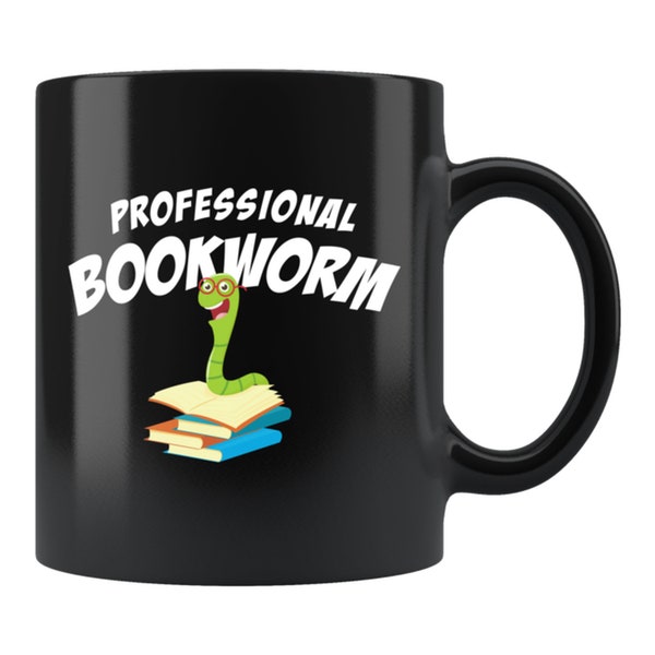 Professional Bookworm Mug - Etsy