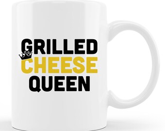 Grillad ostmugg. Grillad ostpresent. Grillad ostälskare. Ostkaffe. Ostälskarpresent. Matälskarpresent. Matmugg #d1676