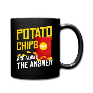 Potato Chips Mug. Potato Chips Lover Mug. Potato Chips Cup. Potato Chips Gift. Potato Chips Lover Gift. Potato Chips Fan Mug #d801