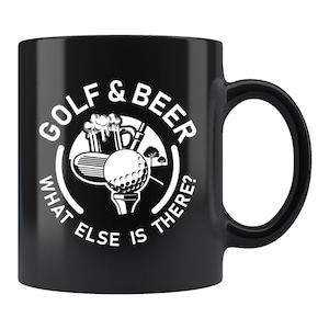 Golf And Beer Gift. Golf And Beer Mug. Golfing Gift. Golfer Mug. Golfing Mug. Gift For Golfer. Golf Gift. Golf Mug. Golf and Beer #c1509