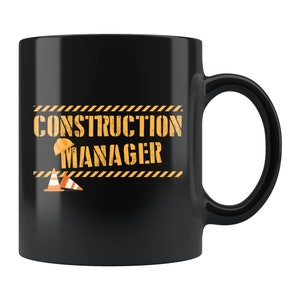 Construction Manager Gift. Construction Manager Mug. Construction Worker Mug. Construction Worker Gift. Construction Supervisor Gift #d603