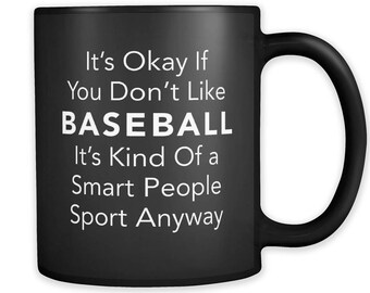 Baseball Black Mug, Baseball Gifts, Baseball Player Mug, Baseball Player Gift, Baseball Mug, Funny Baseball Mug, Cool Baseball Gift #a257